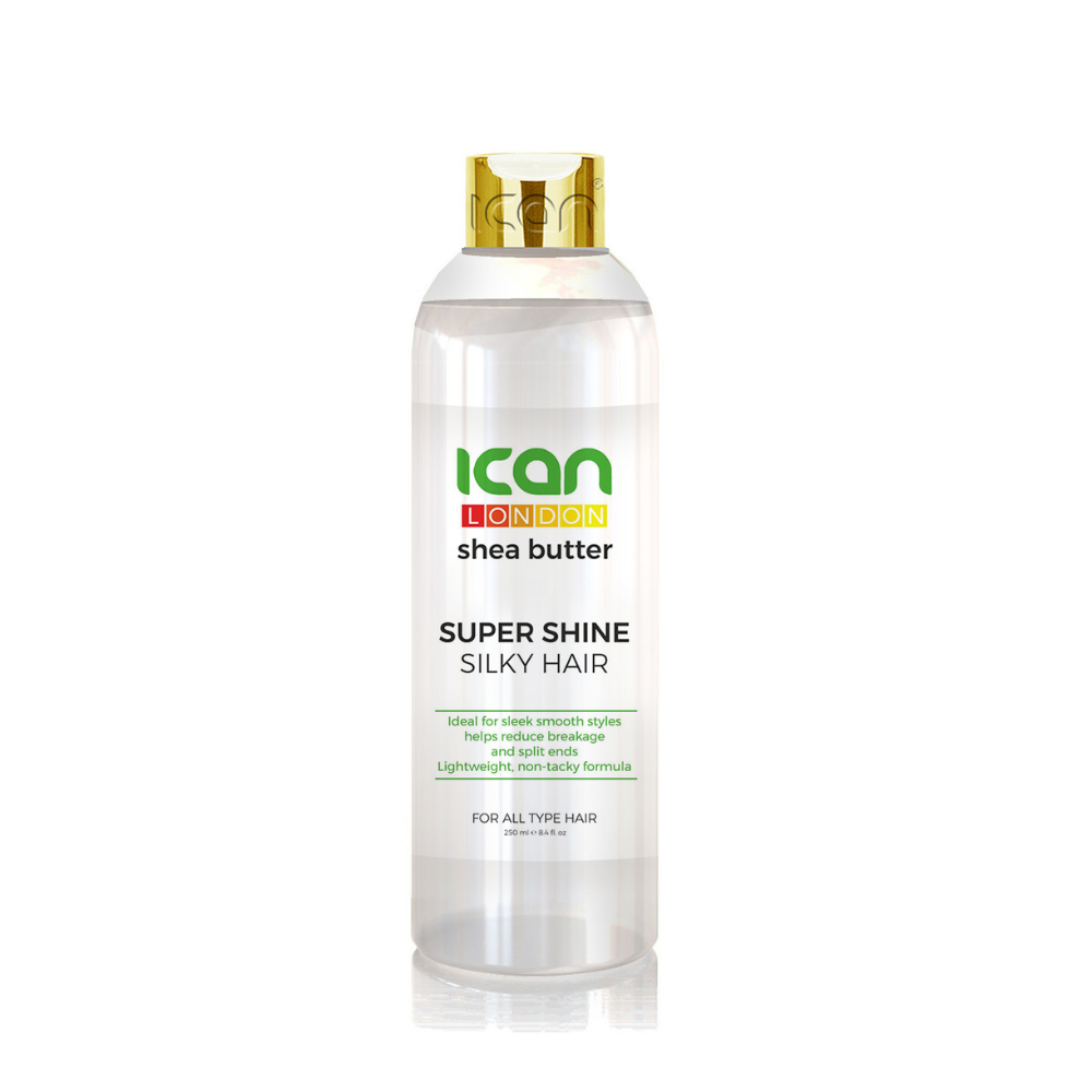 Ican London Shea Butter Super Shine Silky Hair image 0